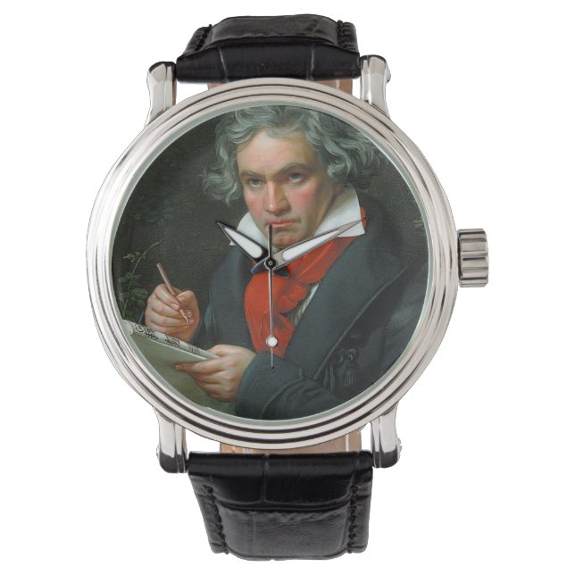 Ludwig Van Beethoven Horloge (Voorkant)