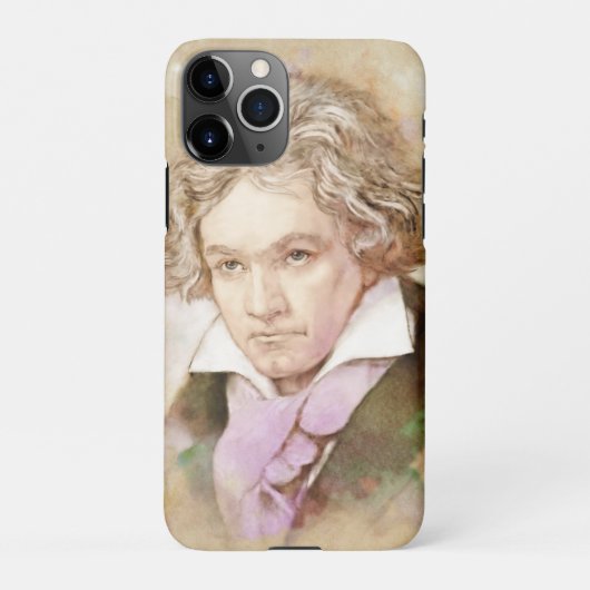 Ludwig van Beethoven iPhone Hoesje (Achterkant)