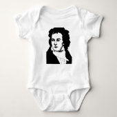 Ludwig van Beethoven Klassieke muziekcomponist Romper (Voorkant)