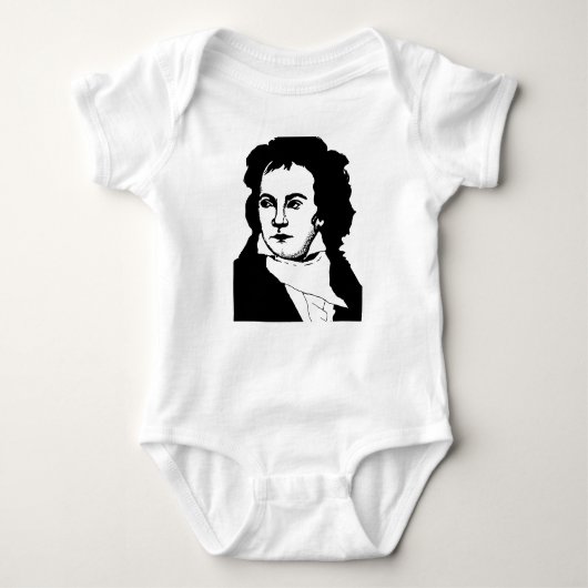 Ludwig van Beethoven Klassieke muziekcomponist Romper (Voorkant)