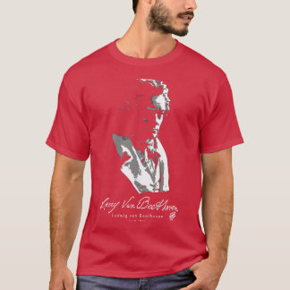 Ludwig van Beethoven Klassieke MuziekPiano 1 T-shirt