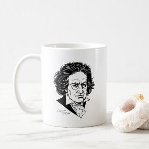 Ludwig van Beethoven Koffiemok