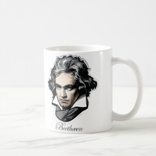 Ludwig van Beethoven Koffiemok (Rechts)