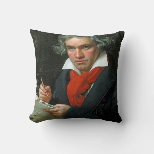 Ludwig Van Beethoven Kussen (Voorkant)