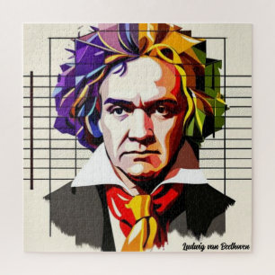 Ludwig van Beethoven Levendig Uniek Legpuzzel