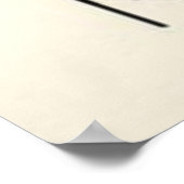 Ludwig van Beethoven Levendige Unieke 40"x40" Poster (Hoek)