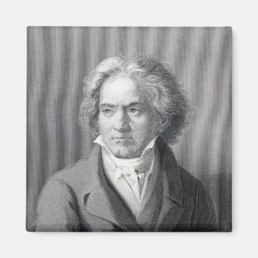 Ludwig van Beethoven Magneet (Voorkant)