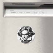 Ludwig van Beethoven Magneet (Insitu (Vaatwasser))