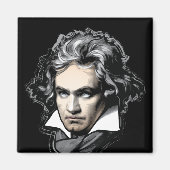Ludwig van Beethoven Magneet (Voorkant)