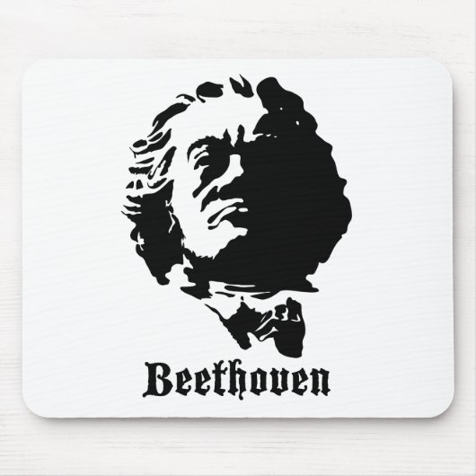Ludwig van Beethoven Muismat (Voorkant)