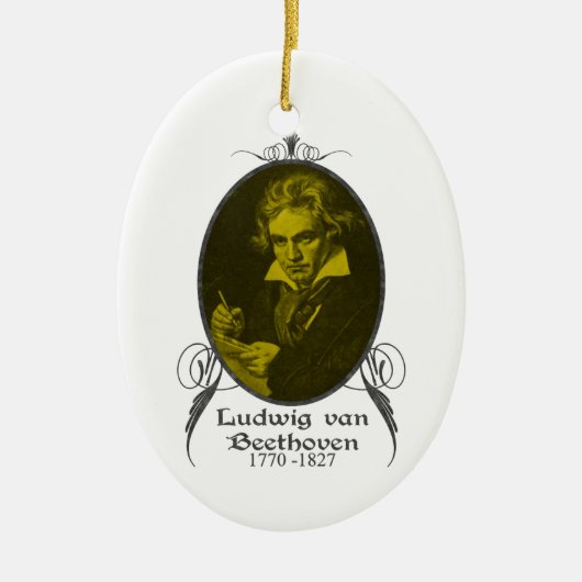 Ludwig van Beethoven Ornament (Voorkant)