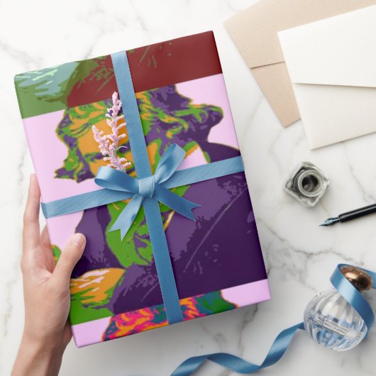 Ludwig Van Beethoven Pop Art Inpakpapier (Geschenken)