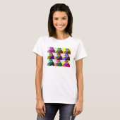 Ludwig Van Beethoven Pop Art T-shirt (Voorkant volledig)