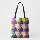 Ludwig Van Beethoven Pop Art Tote Bag (Voorkant)
