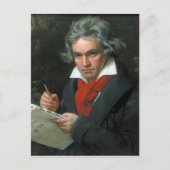 Ludwig van Beethoven Portrait Briefkaart (Voorkant)