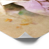 Ludwig van Beethoven Portrait im Aquarell Style Poster (Hoek)