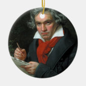 Ludwig van Beethoven Portrait Keramisch Ornament (Voorkant)