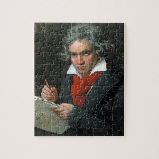 Ludwig van Beethoven Portrait Legpuzzel (Verticaal)