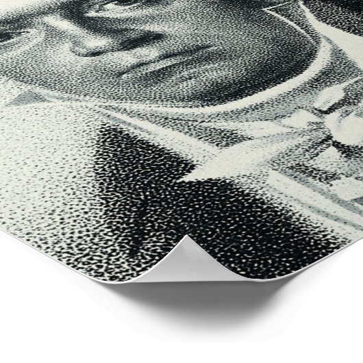 Ludwig Van Beethoven Portrait Poster (Hoek)