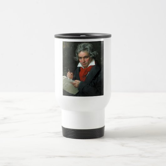 Ludwig van Beethoven Portret Reisbeker (Center)