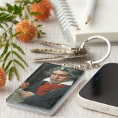 Ludwig van Beethoven Portret Sleutelhanger (Voorkant Rechts)