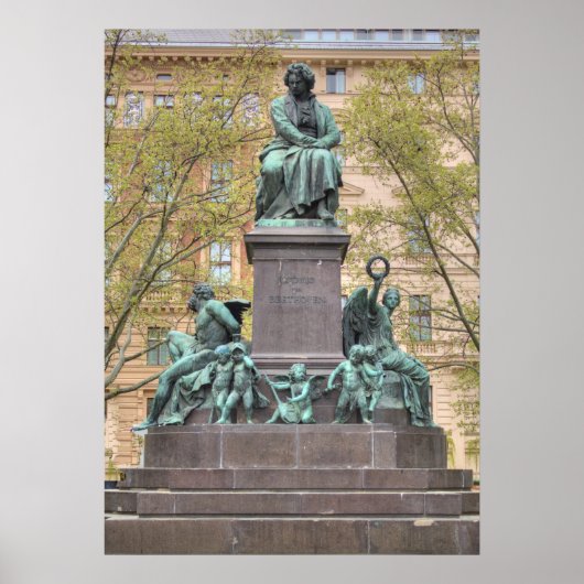 Ludwig Van Beethoven Poster (Voorkant)