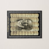 Ludwig van Beethoven~Rolled klassikaal blad Music~ Legpuzzel (Horizontaal)