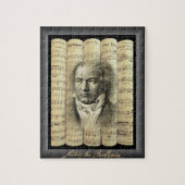 Ludwig van Beethoven~Rolled klassikaal blad Music~ Legpuzzel (Verticaal)