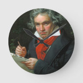 Ludwig Van Beethoven Ronde Klok (Voorkant)