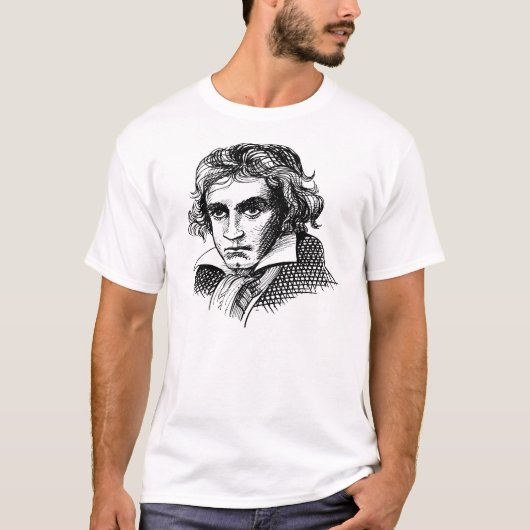 Ludwig Van Beethoven Shirt (Voorkant)