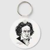 Ludwig van Beethoven Sleutelhanger (Voorkant)