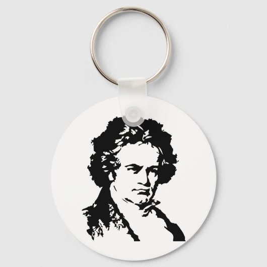 Ludwig van Beethoven Sleutelhanger (Voorkant)