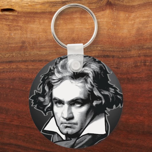 Ludwig van Beethoven Sleutelhanger (Voorkant)