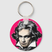 Ludwig van Beethoven Sleutelhanger (Voorkant)
