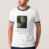 Ludwig van Beethoven T-shirt (Voorkant)