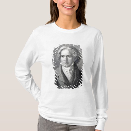 Ludwig van Beethoven T-shirt (Voorkant)