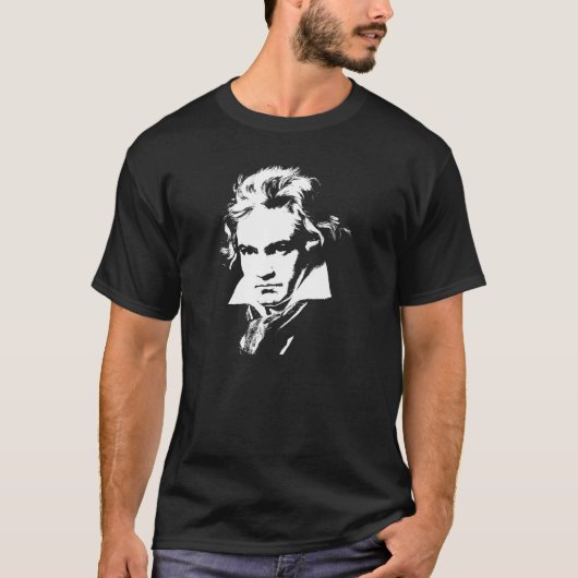 Ludwig van Beethoven T-shirt (Voorkant)