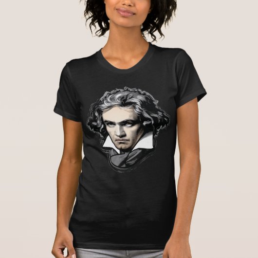 Ludwig van Beethoven T-shirt (Voorkant)