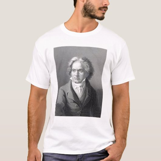 Ludwig van Beethoven T-shirt (Voorkant)