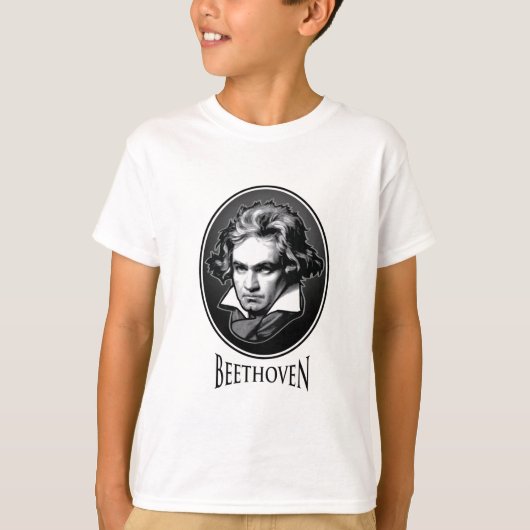 Ludwig van Beethoven T-shirt (Voorkant)