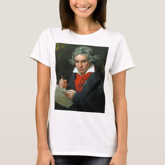 Ludwig Van Beethoven T-shirt (Voorkant)