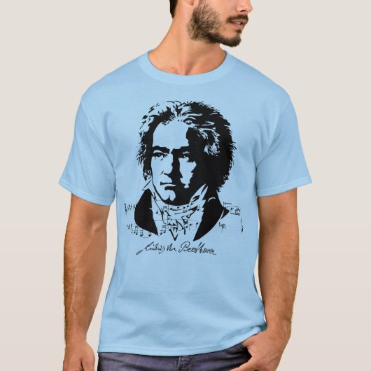 LUDWIG VAN BEETHOVEN T-SHIRT (Voorkant)