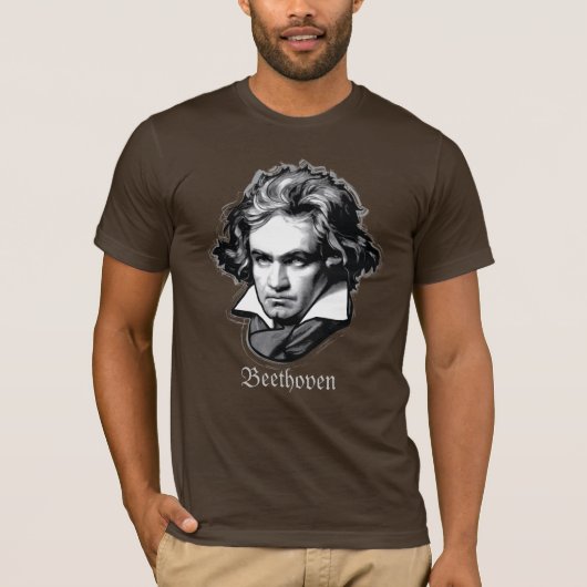 Ludwig Van Beethoven T-shirt (Voorkant)