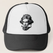 Ludwig van Beethoven Trucker Pet (Voorkant)