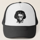 Ludwig Van Beethoven Trucker Pet (Voorkant)