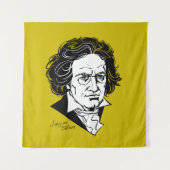 Ludwig van Beethoven Wandkleed (Voorkant)