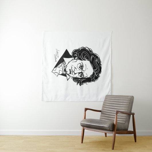 Ludwig van Beethoven Wandkleed (In Situ (horizontaal))