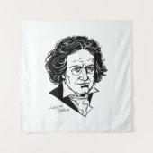 Ludwig van Beethoven Wandkleed (Voorkant)