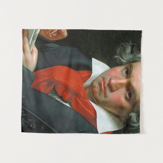 Ludwig Van Beethoven Wandkleed (Voorkant (horizontaal))