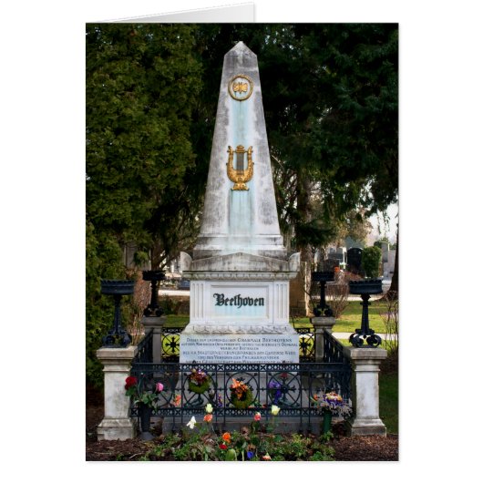 Ludwig Van Beethoven's grave (Voorkant)
